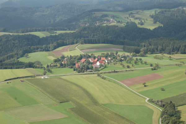 Umgebung Kieselhof (Luftaufnahme)
